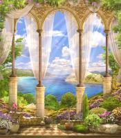 Терраса в стиле Средневековья