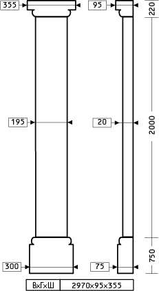 Пілястра 1.20.002