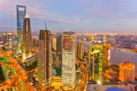 Небоскребы на закате