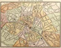 Карта Парижа
