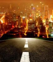 Ночной трафик в мегаполисе