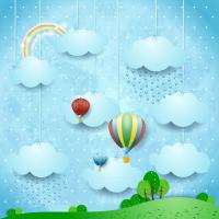 Полет среди облаков