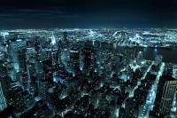 Нью-Йорк ночью