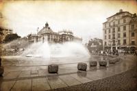 Фонтан на площади