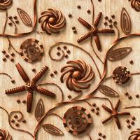 Деревянные цветы