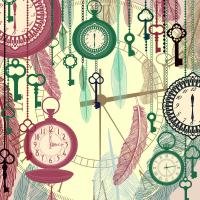 Часы и ключи