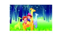 Дети на жирафе