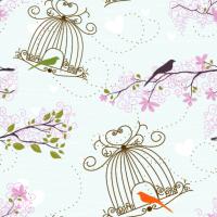 Птицы в клетке