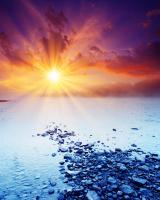 Рассвет на реке