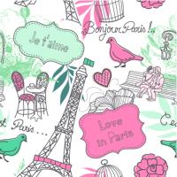 Коллаж Париж