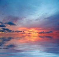 Оранжевый закат