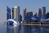 Современные постройки большого города