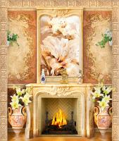 Лилии у камина