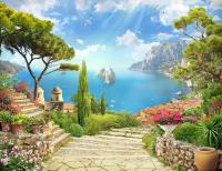 Путь к  моря через сад