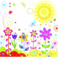 Цветы под солнцем