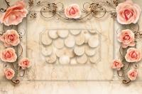 Розы вокруг колонн