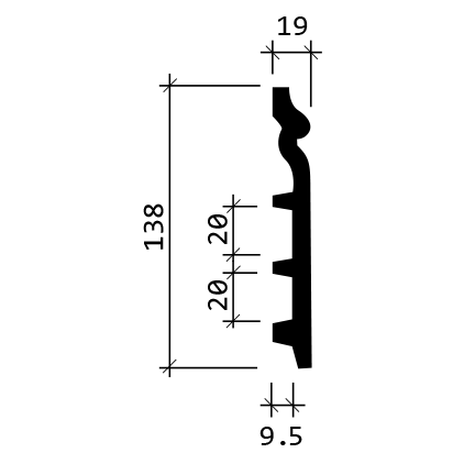 Плінтус 1.53.110