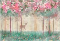 Олени в саду