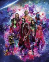 Komar 019-DVD2 (Guardians of the Galaxy Collage)