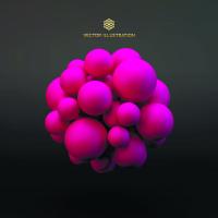 Розовые шары