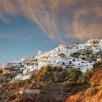 Остров Санторинив Греции