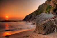 Оранжевый закат