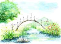 Мостик через реку