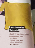 Фото Rasch Barbara Home 2 XL 201364 (Наволочка, velvet)