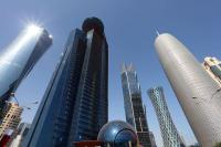 Вид на небоскребы