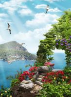 Цветы у камней