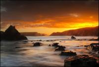 Закат в горах