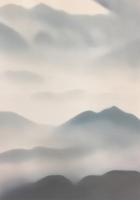 Акварельные горы