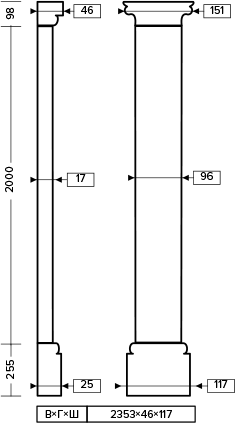 Пілястра 1.20.103