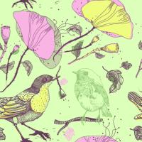 Иллюстрация с птицами