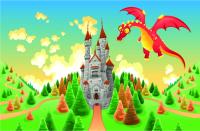 Дракон над замком