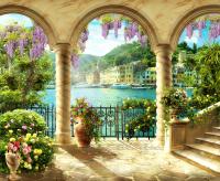 Вид на причал