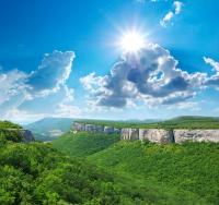 Солнце над горами