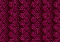 Красный 3d узор