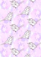 Силуэты птиц