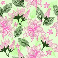 Тропические цветы