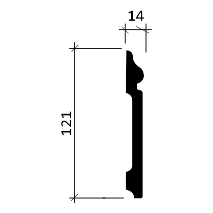 Плінтус 6.53.108