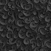 Черные завитки