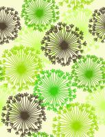 Одуванчики абстракция