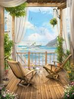 Вид на лодку