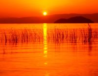 Оранжевый закат