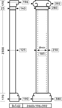 Напівколонна 1.10.206