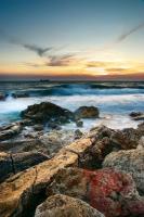 Закат на море