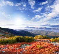 Вершины гор