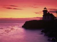 Закат на море