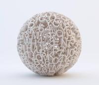 Шар из букв